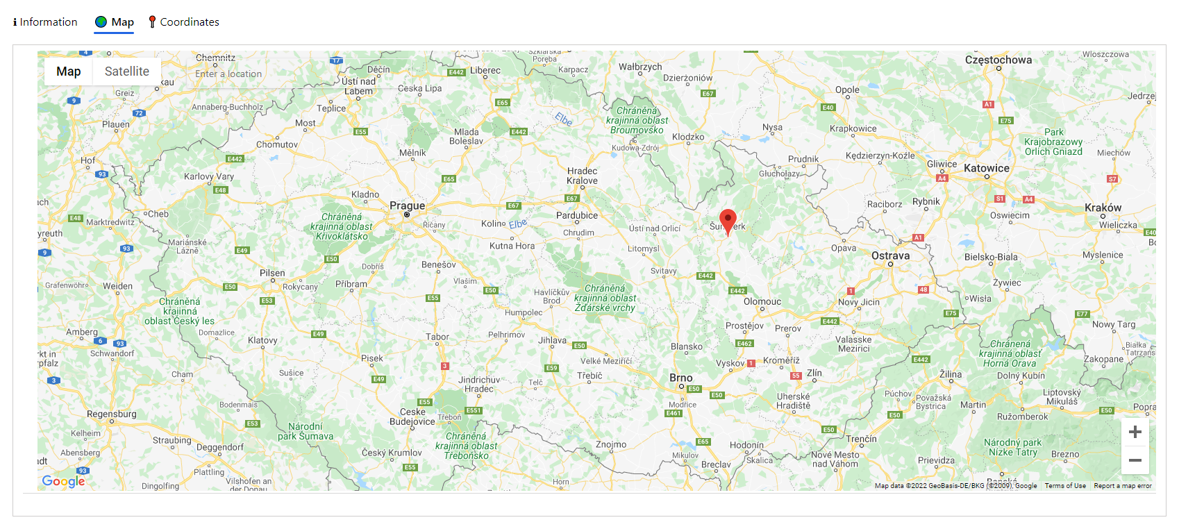 Dataset Geolocation Viewer on Subgrid